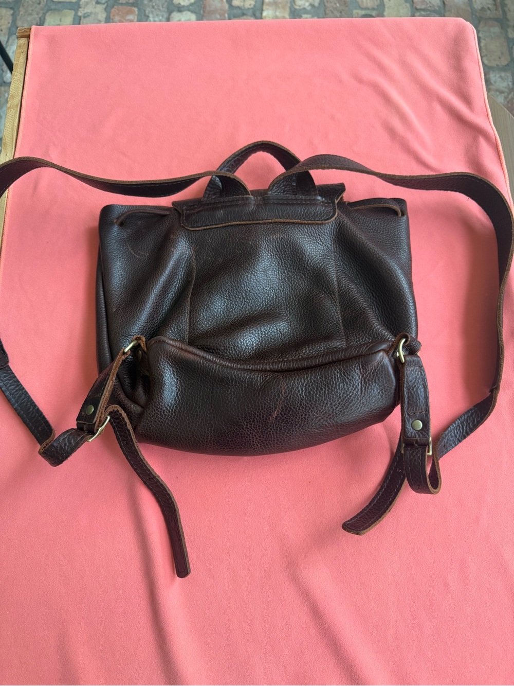 Portland Leather “Almost Perfect” Bucket Backpack - Picture 5 of 10